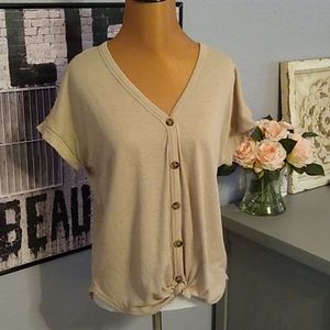 Ivy Rose tie front top